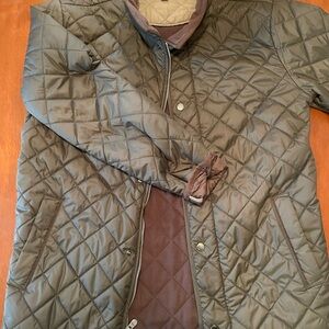Peter Millar Quilted Puffer Jacket - Khaki